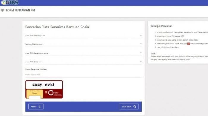 Cek Nama Penerima PKH 2025