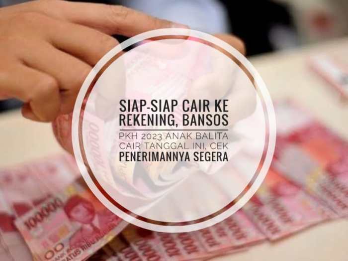 Kapan PKH cair 2025 untuk anak sekolah
