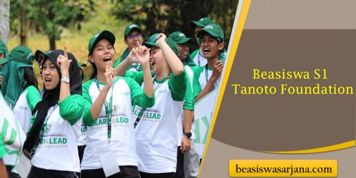 Beasiswa Tanoto Foundation 2025