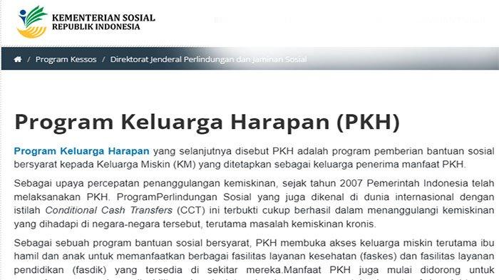 Cek PKH Online