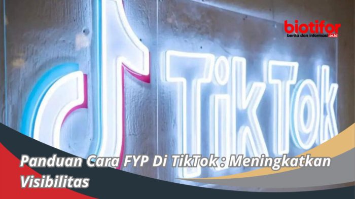 Tips Fyp Tiktok 2025