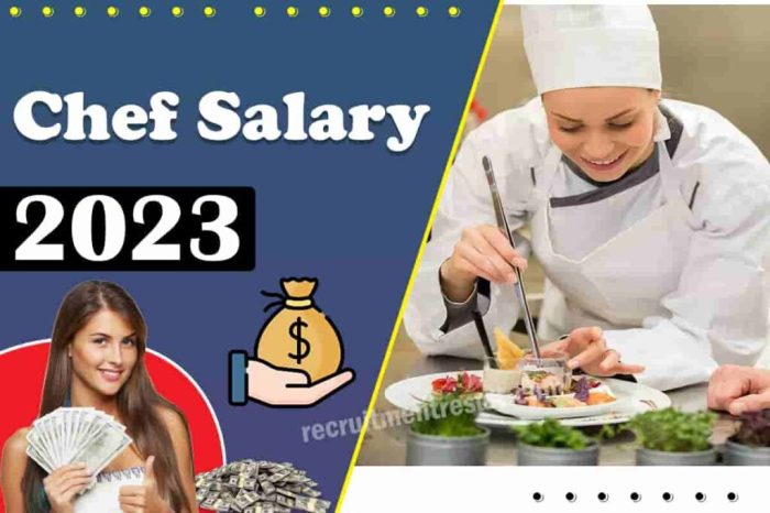 Gaji Chef 2025