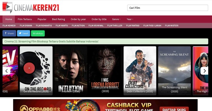 Streaming film bioskop 1 Januari 2025