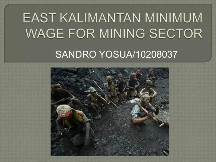 Kenaikan UMK 2025 Kalimantan Timur