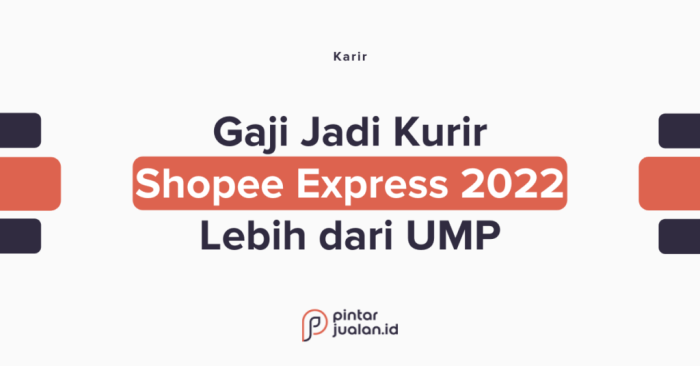 Berapa Gaji Kurir Shopee 2025