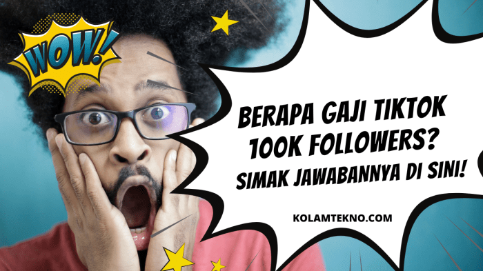 Gaji Tiktok 1k Followers 2025