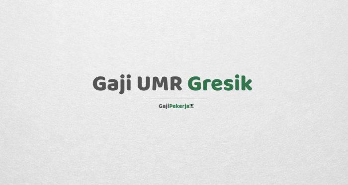 Berapa UMK 2025 di Gresik?