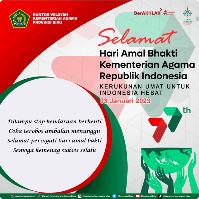 Siapa yang Memperingati Hari Amal Bakti