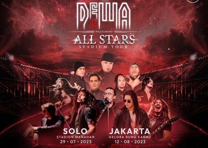 Tiket Konser Dewa 19 Januari 2025
