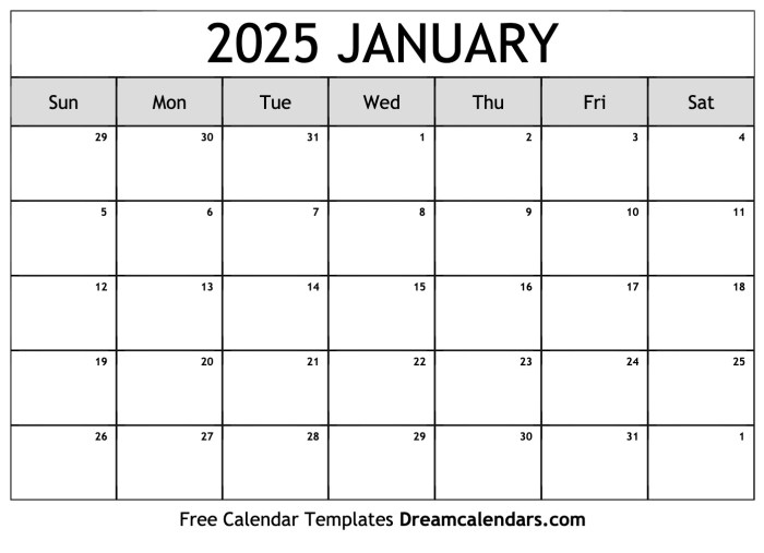 Peringatan Hari Di Bulan Januari 2025
