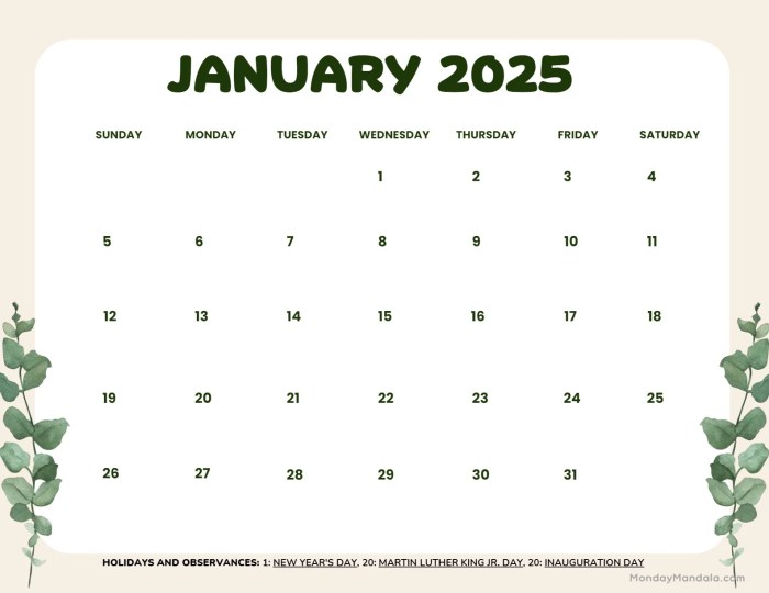 Januari Tanggal 1 2025