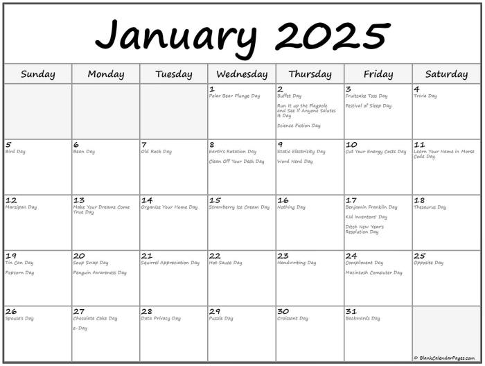 Januari 2025 Ada Hari Besar Apa