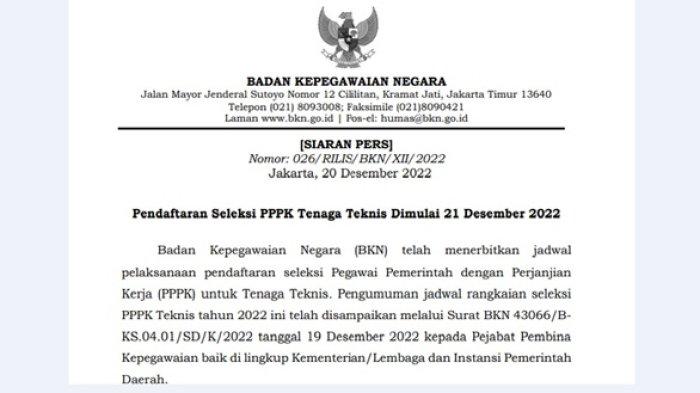 Pengangkatan P3K Guru 2025