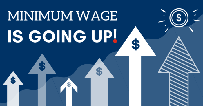 Minimum wage increasing working help