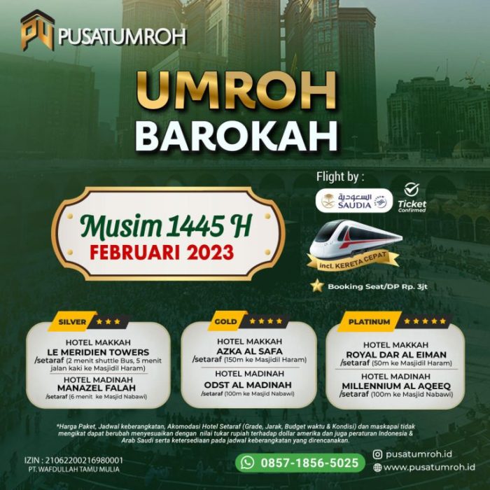 Umroh Januari 2025 Jakarta