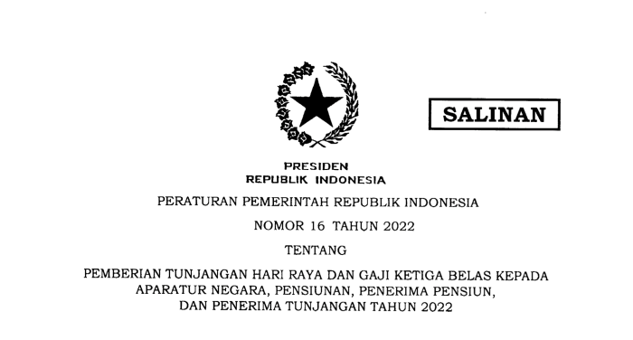 Berapa uang makan PNS daerah golongan III 2025?
