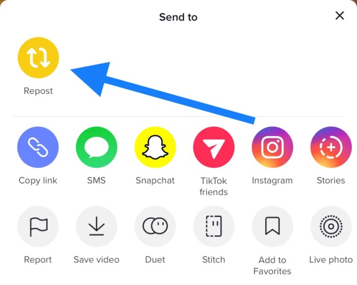 How To Repost On Tiktok 2025