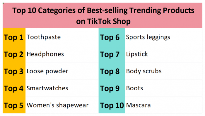 Produk Terlaris Di Tiktok 2025