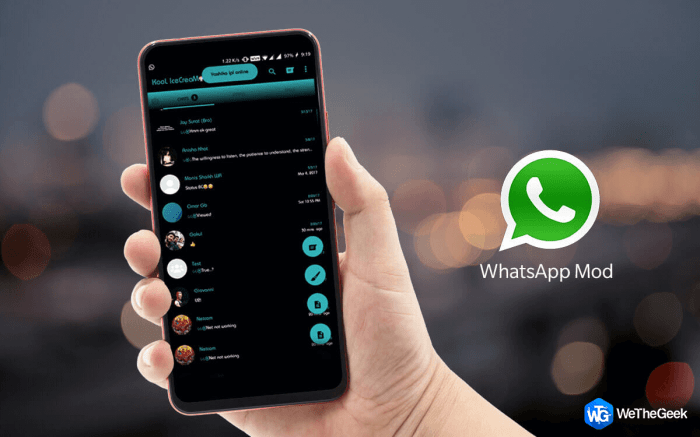 Dark fouad apk v7 pilihan Aplikasi Whatsapp Mod Terbaru 2025
