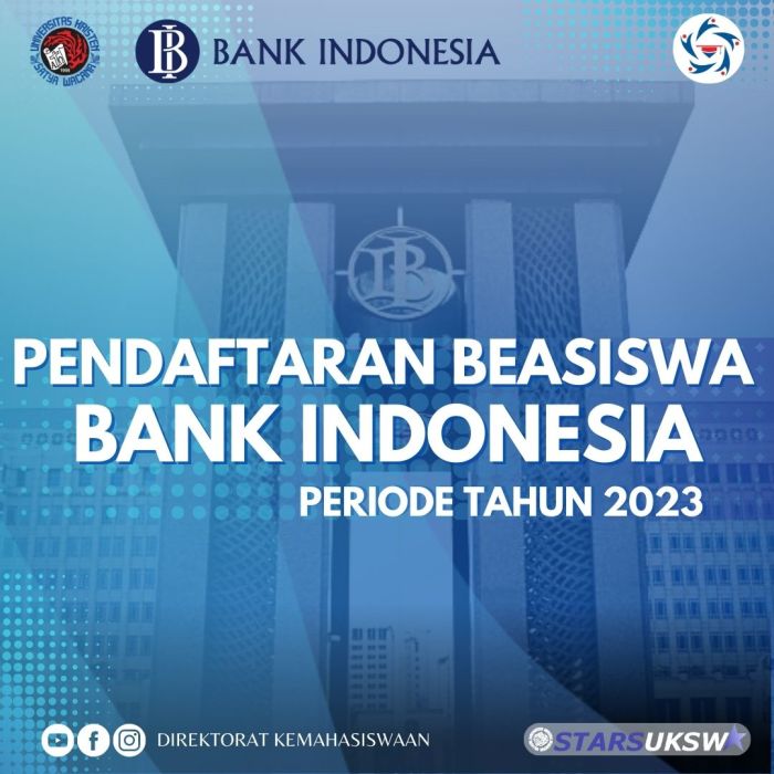 Link Pendaftaran Beasiswa Bank Indonesia 2025
