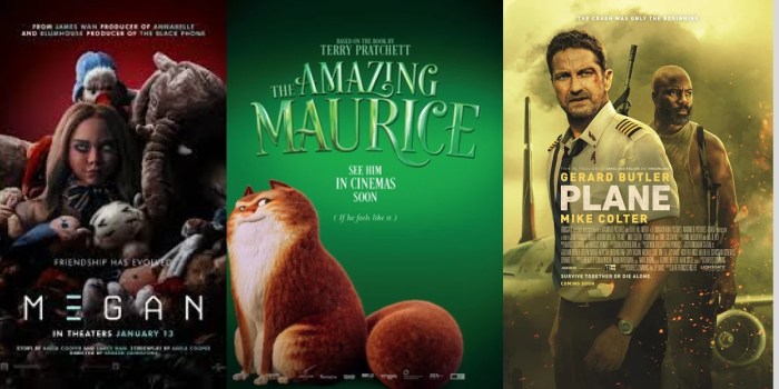Adakah film thriller yang tayang di bioskop tanggal 1 Januari 2025?