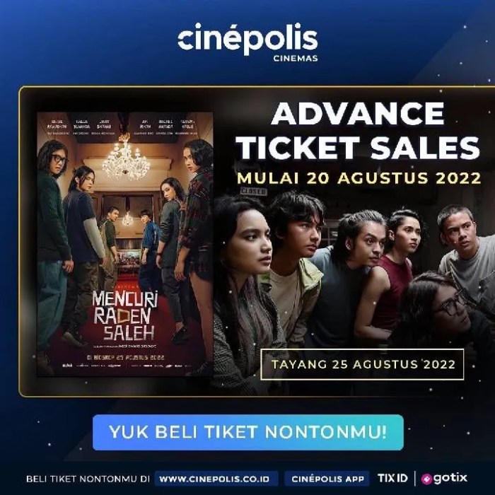 Apakah ada diskon khusus di bioskop pada tanggal 1 Januari 2025?