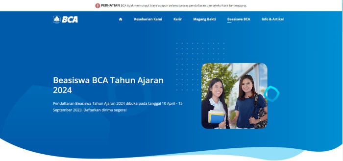 Beasiswa Bca 2025/2026
