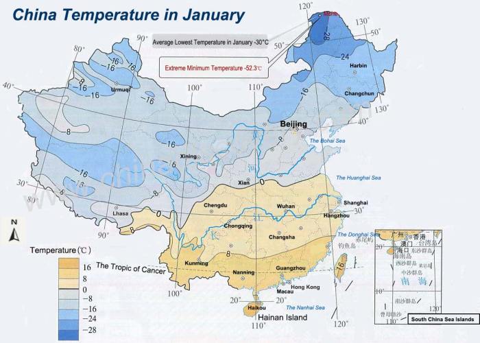 Suhu Di Shanghai Januari 2025