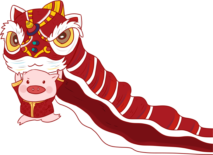 Gambar Naga Imlek 2025 Png