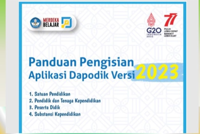 Rilis Aplikasi Dapodik Versi 2025 C