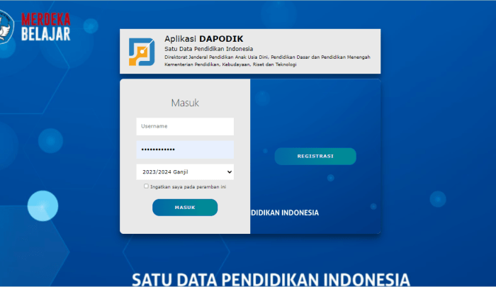 Aplikasi Dapodik Terbaru 2025