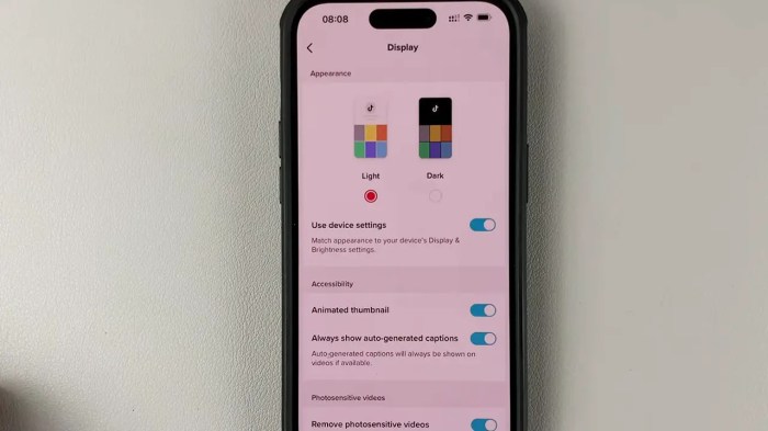 Tiktok Dark Mode Android 2025