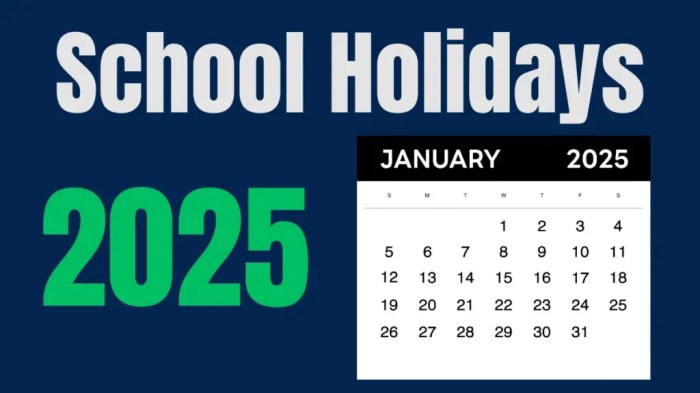 Cuti Sekolah Januari 2025