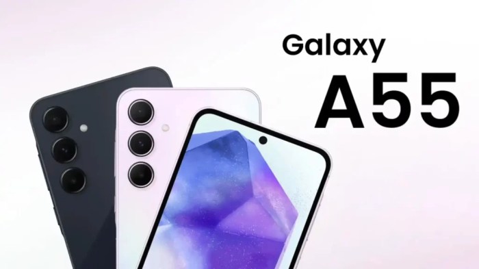 Apa saja spesifikasi Samsung Galaxy A55 5G?