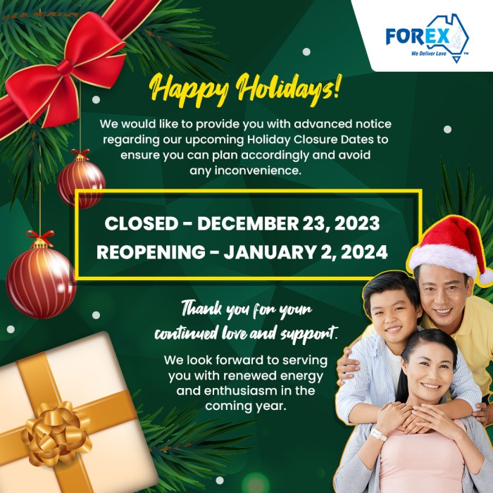 Apakah ada prediksi pergerakan pasar Forex setelah libur Natal 2024?