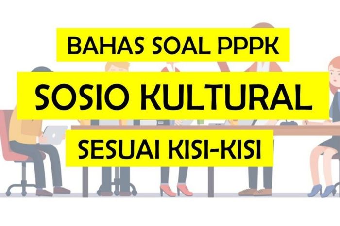 Soal Tes Sosio Kultural P3K Guru 2025
