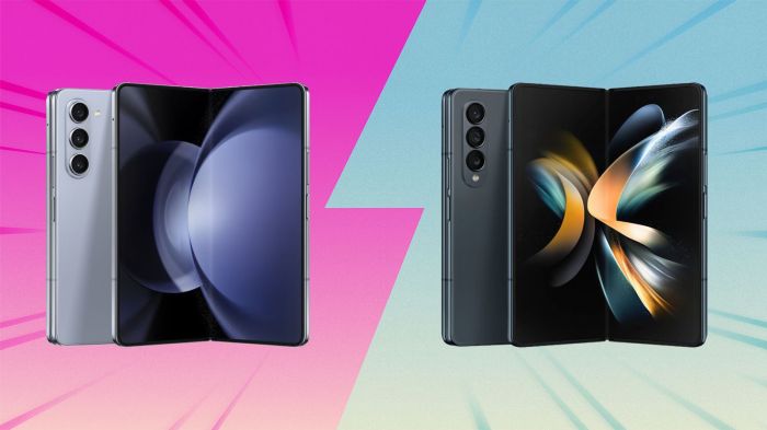 Apa perbedaan utama antara Samsung Galaxy Z Fold5 dan Z Flip5 2025?
