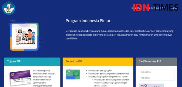 Cek PIP 2025