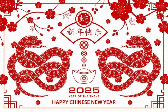Ornamen Imlek 2025