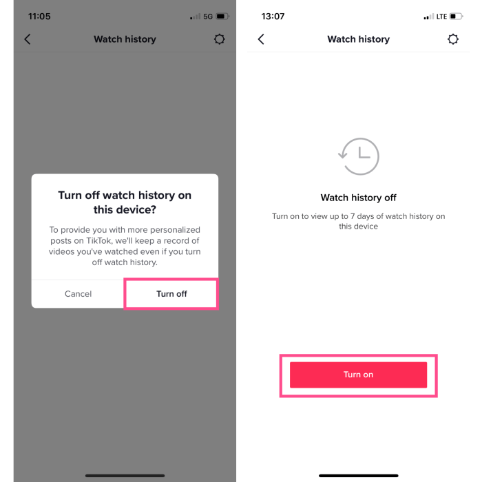 How To Turn Off Watch History On Tiktok 2025