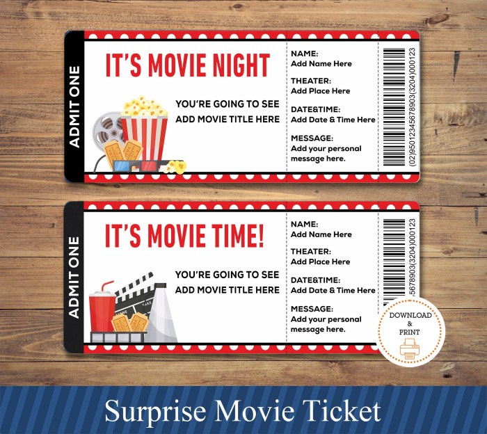Ticket coupon