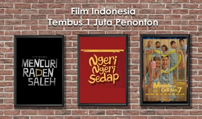Film bioskop Indonesia 1 Januari 2025