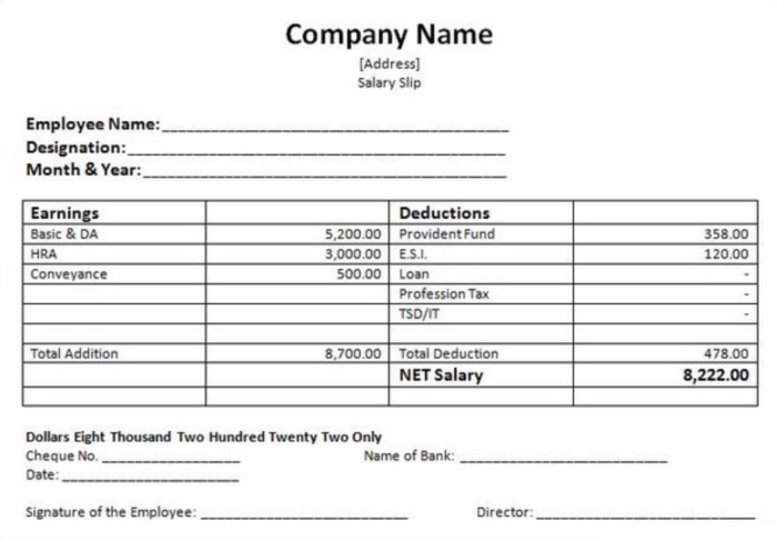 Payslip payroll template format excel ph philippines sample templates slip pay self printable employed word pdf business receipt yahoo search