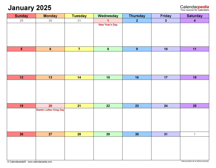 Senin Pon Di Bulan Januari 2025