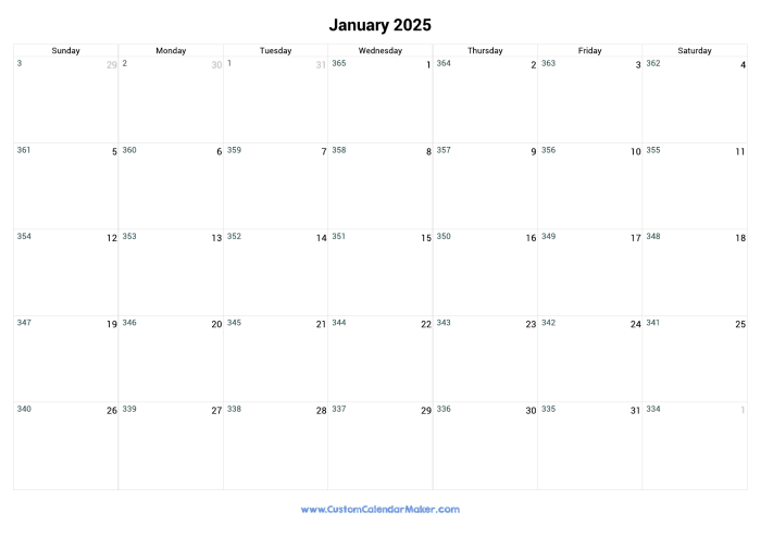22 Januari 2025 Berapa Hari Lagi