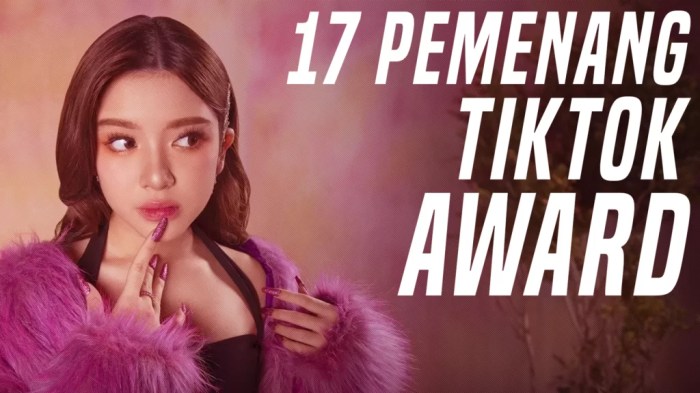 Streamer Yang Menang Di Tiktok Awards 2025