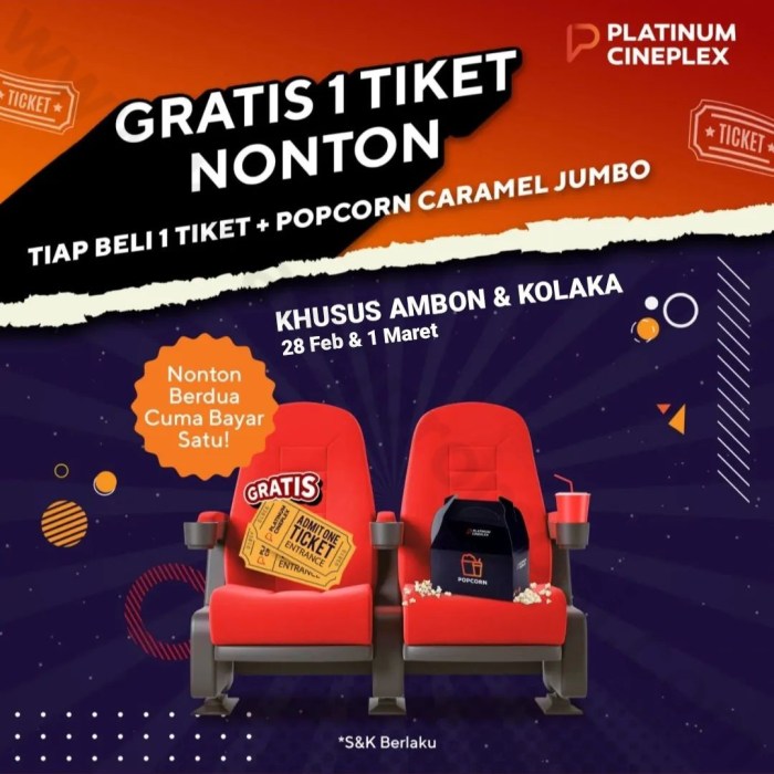 Film bioskop terbaru Januari 2025 promo tiket