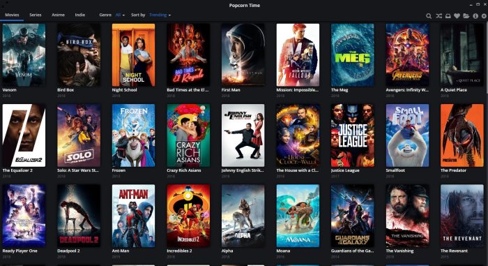 Apakah ada aplikasi yang menyediakan informasi tentang film bioskop yang tayang 1 Januari 2025?
