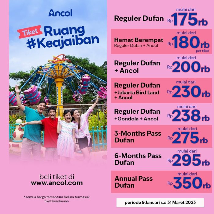 Tiket Dufan Januari 2025