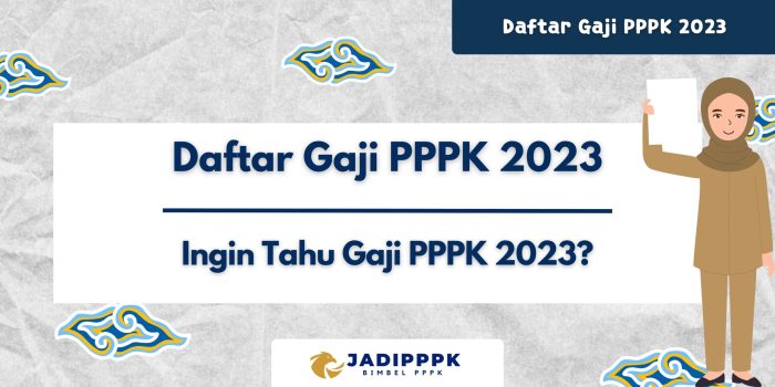 Gaji Dan Tunjangan Pppk 2025
